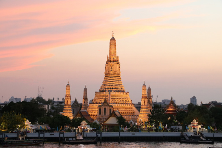 Wat Arun Bangkok sunset